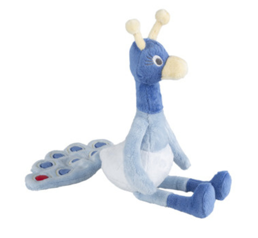 Knuffel Pauw Polly no.2 31cm