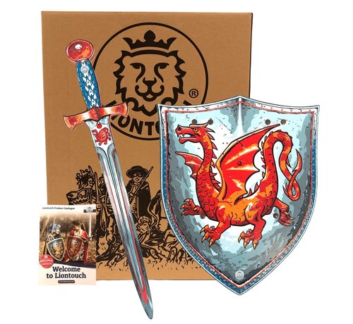 Liontouch Amber Dragon Set Sword and Shield