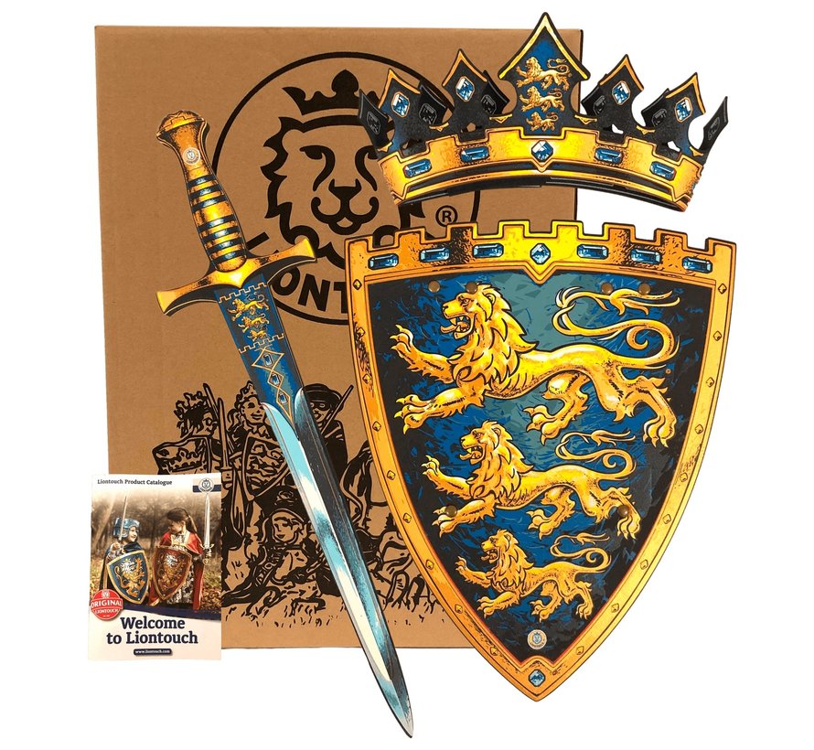 Lion Set 3-pcs Sword/Shield/Crown