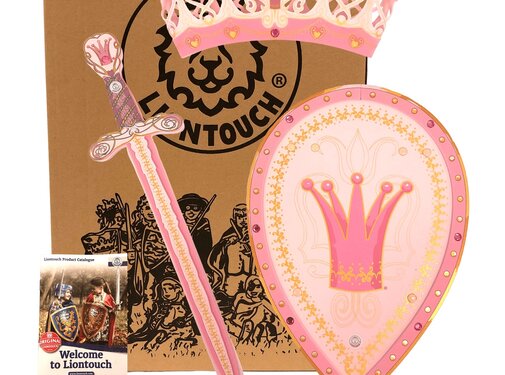 Liontouch Queen Rosa Set Zwaard/Schild/Kroon