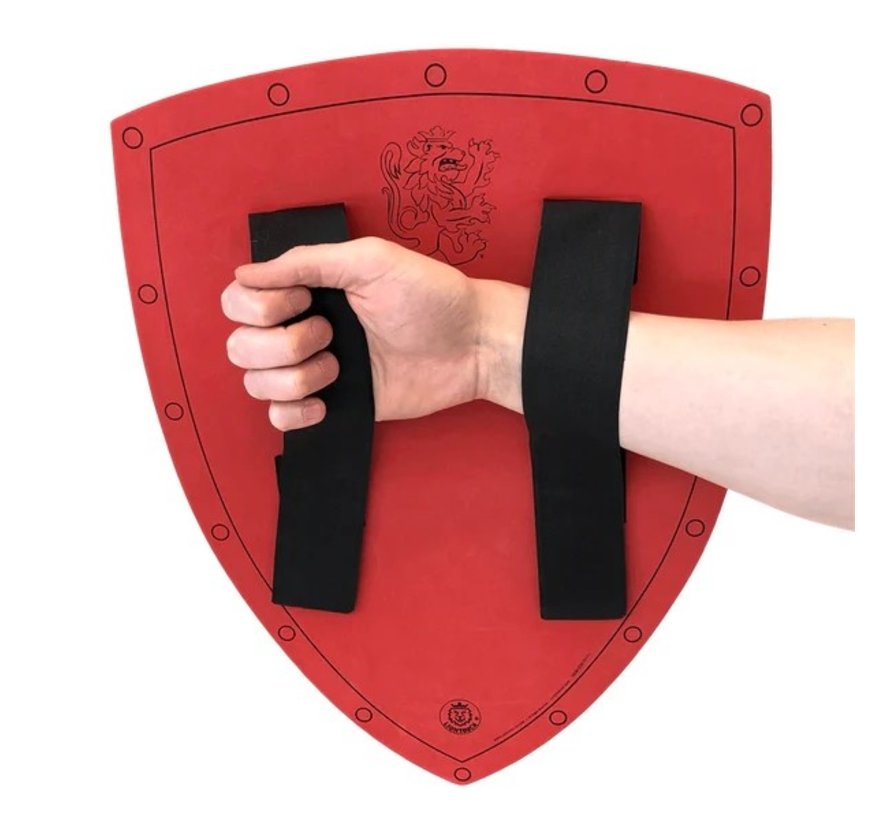 Shield Noble Knight Red 45cm