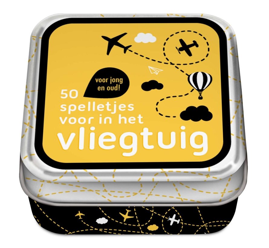 50 spelletjes voor in het vliegtuig