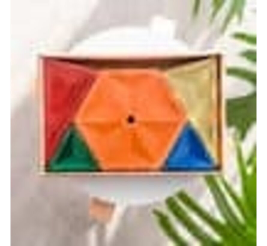 Magnetic Tiles Rainbow Geometry 30 pcs