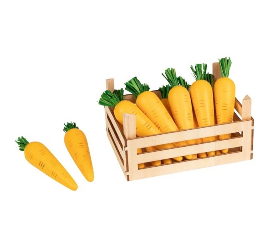 Carrots in Vegetable Crate