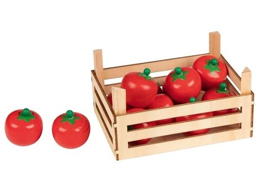 GOKI Tomatoes in Vegetable Crate