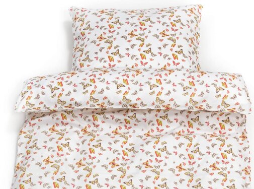 Smallstuff Beddengoed voor Poppen Vlindermotief