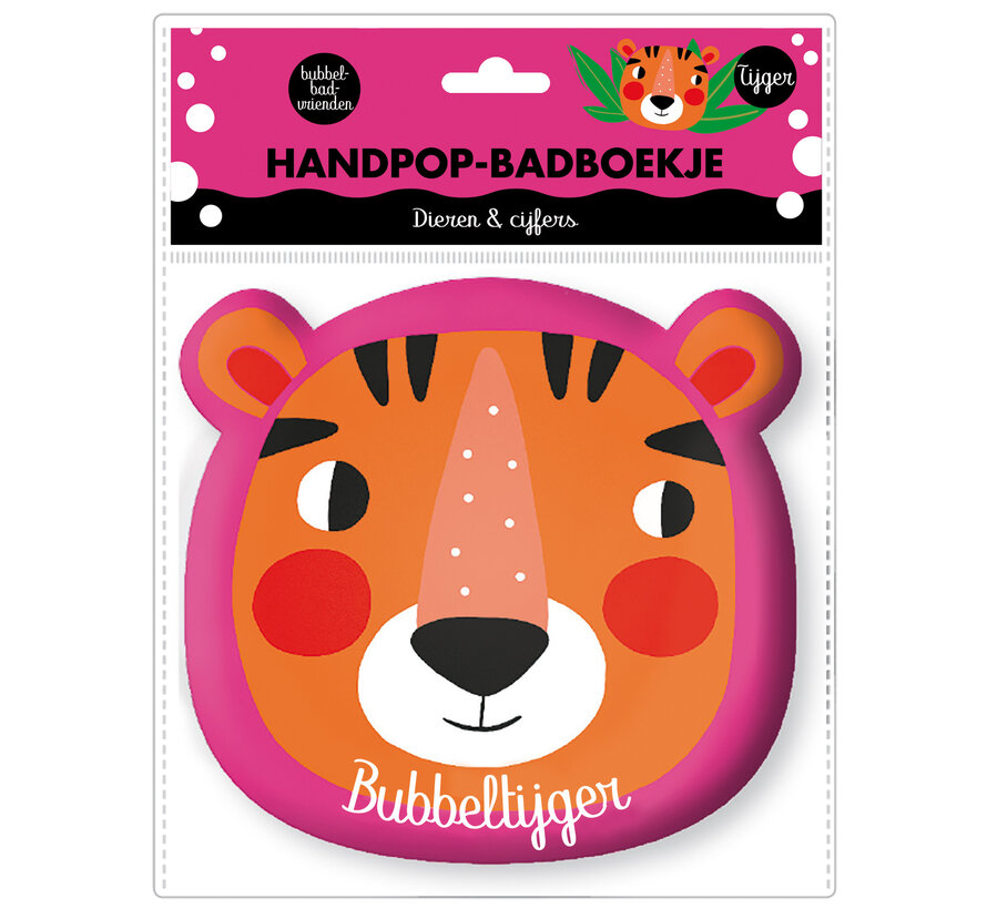 Handpop badboekje Tijger