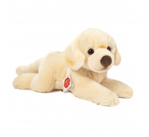 Hermann Teddy Knuffel Hond Labrador Liggend 33cm