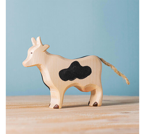 bumbu toys White and Black Cow