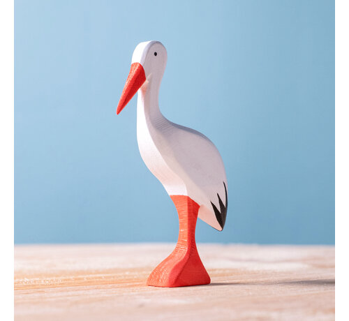 bumbu toys White Stork Standing