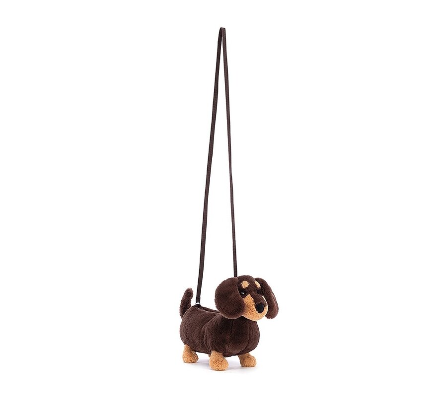 Knuffel Tas Hond Otto Sausage Dog Bag