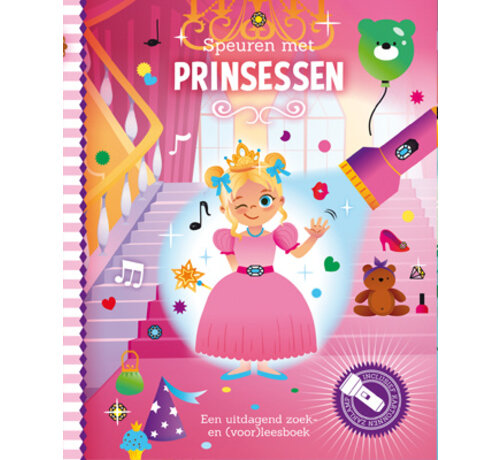 De Lantaarn Zaklampboek Speuren met prinsessen