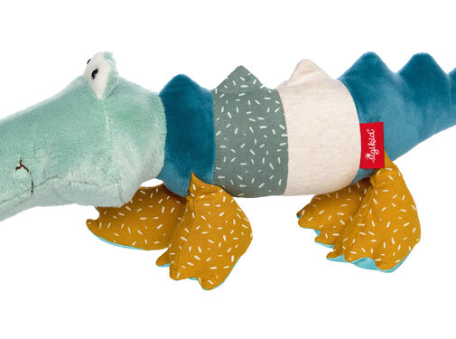 sigikid Knuffel Krokodil Patchwork Sweety