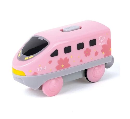 Hape Trein Battery Powered Intercity Pink