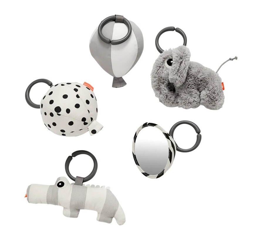 Activiteiten Speelkleed Deer friends Grey