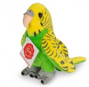 Hermann Teddy Soft Toy Budgie Yellow 13cm