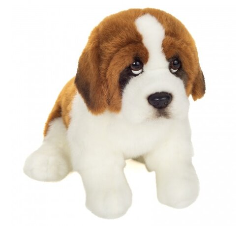 Hermann Teddy Knuffel Hond Sint Bernard Zittend 25cm