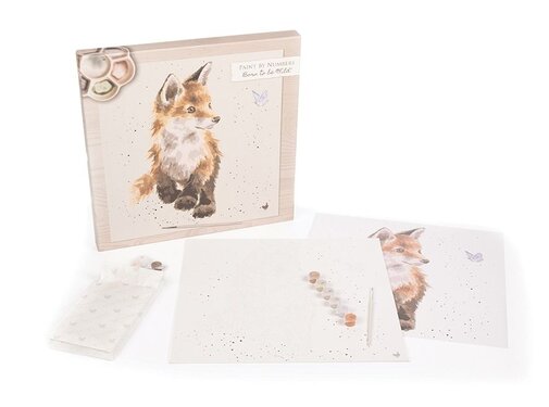 Wrendale Designs Paint by Numbers - Born to be Wild (Fox)