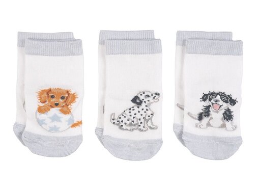 Wrendale Designs Little Paws Baby Socks Set - 6-12 Months