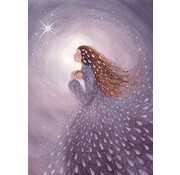 Postkaart Teardrop Star