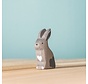 Grey Sitting Rabbit