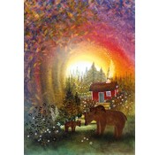 Postkaart Wild Sunset