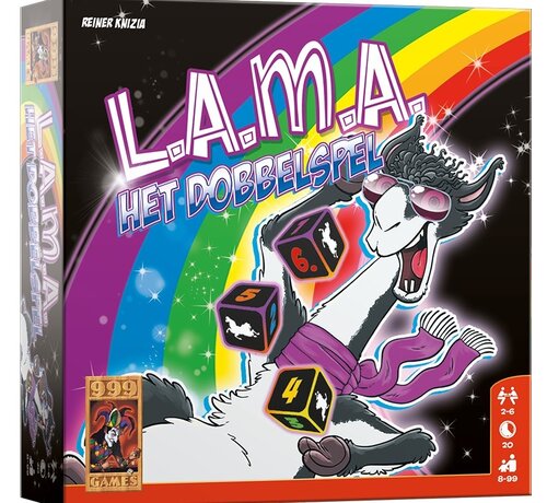 999 Games LAMA: Het Dobbelspel