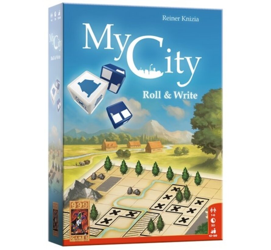 My City Roll & Write - Bordspel