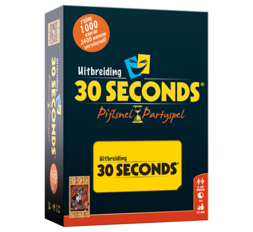 999 Games 30 Seconds ® Uitbreiding - Bordspel
