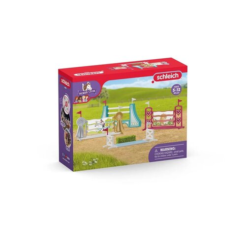 Schleich Speelset Paardenaccessoires voor de Hindernisbaan