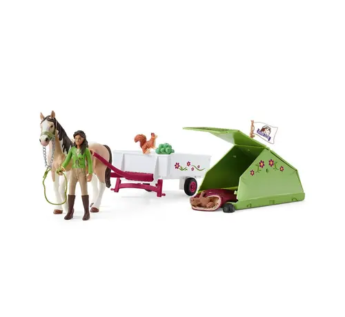 Schleich Horse Club Sarah's Kampeeruitstapje 42533