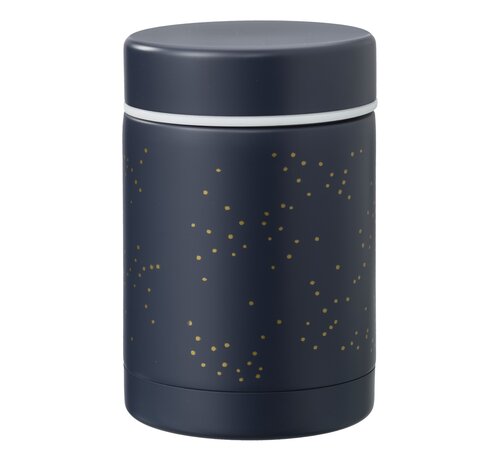 Fresk Thermos Food Jar Dots indigo 300ml