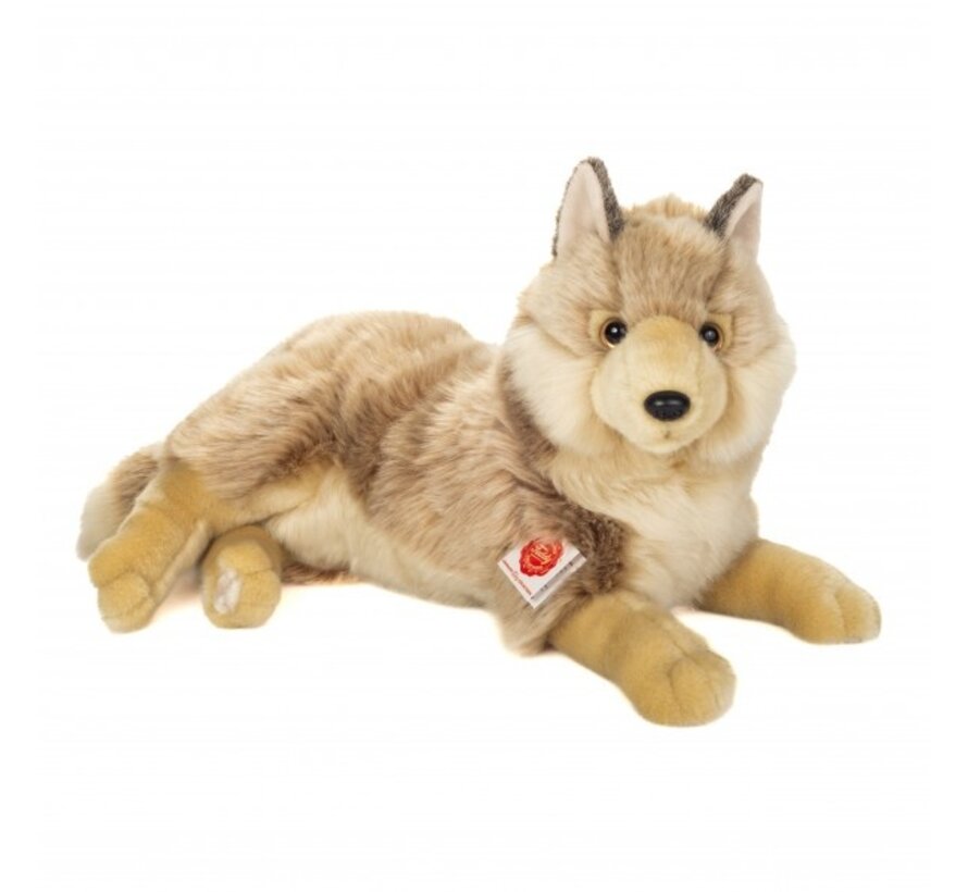 Knuffel Wolf Liggend 40cm