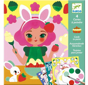 Djeco CARDS TO PAINT - Snack Time