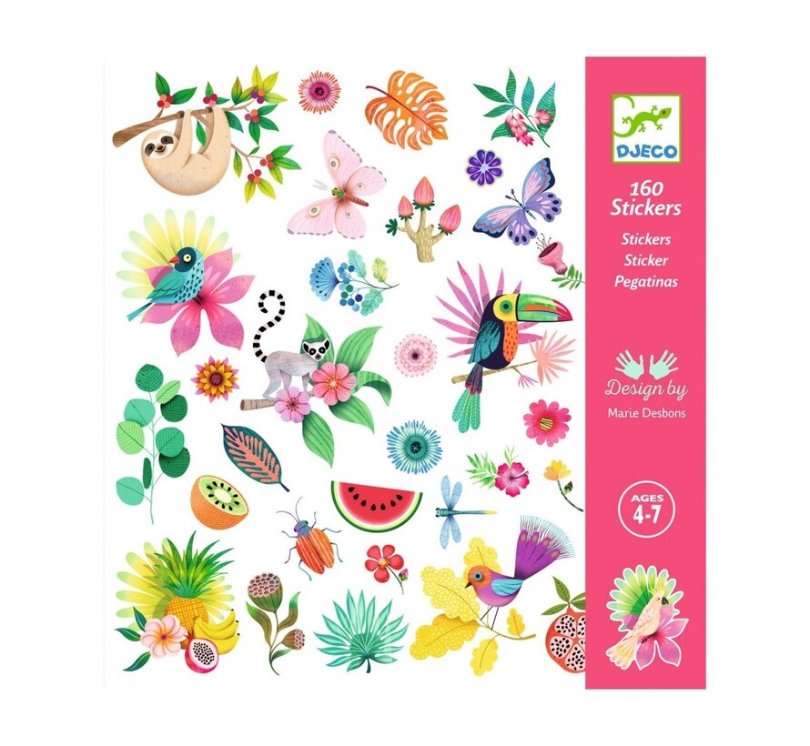 PAPER STICKERS - Paradise - FSC Mix (Packaging)