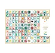 Djeco PUFFY STICKERS - Gommette alphabet - FSC Mix(Packaging)
