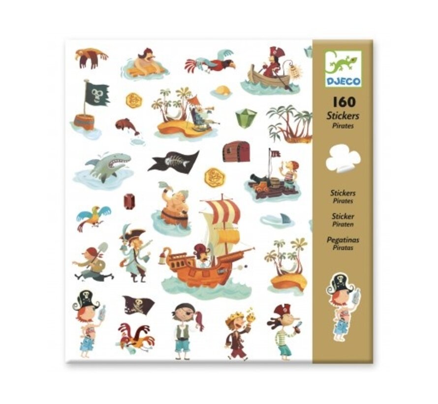 PAPER STICKERS - Pirates - FSCMix (Packaging)