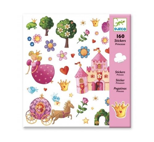 Djeco PAPER STICKERS - Princess Marguerite - FSC Mix (Packaging)