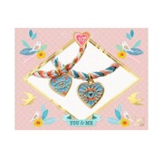 Djeco DUO JEWELS - Friendships and Hearts