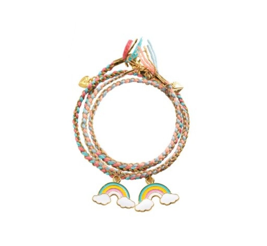 DUO JEWELS - Rainbow Kumihimo