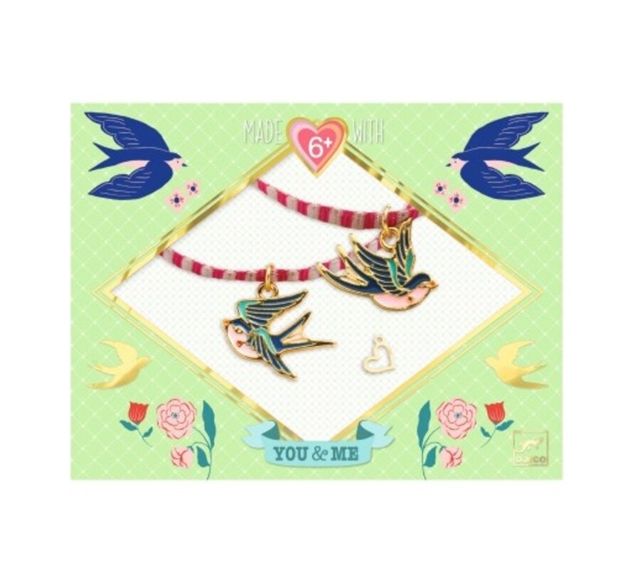 DUO JEWELS - Bird Ribbons