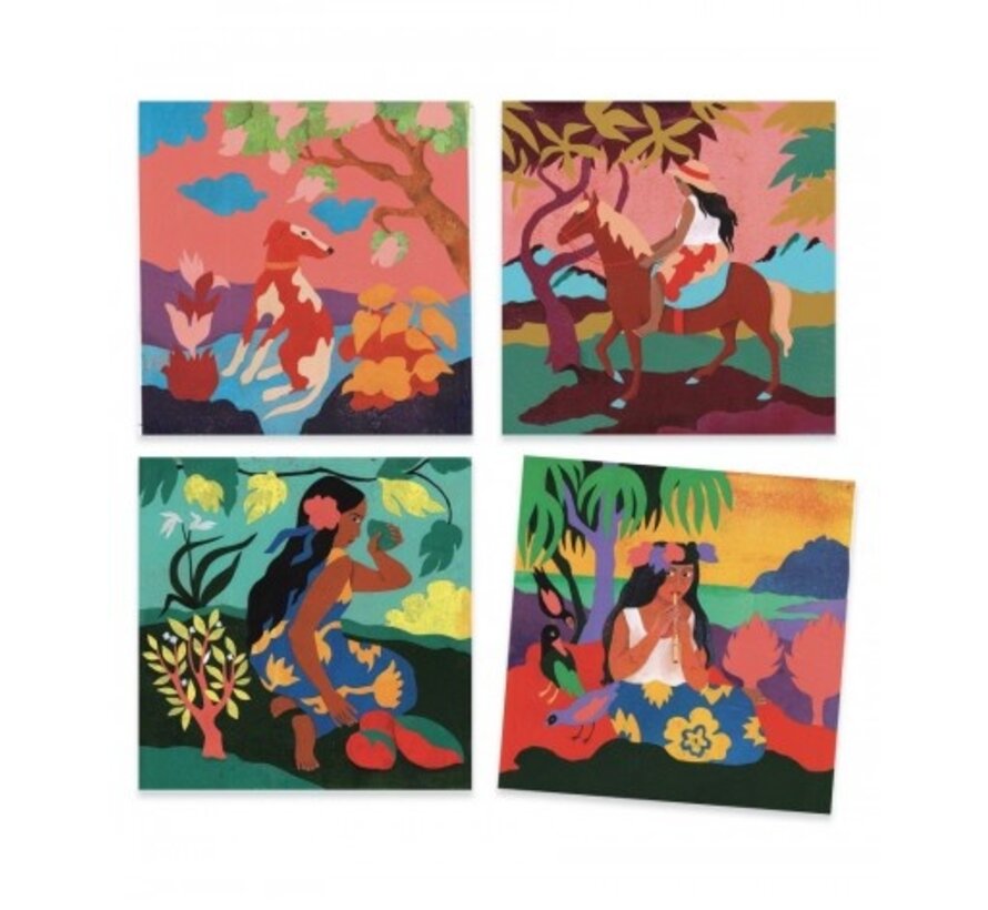 Painting set Polynesia