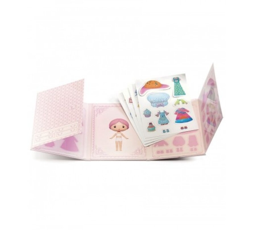 Tinyly Universe Miss Lillypink Stickers Removable