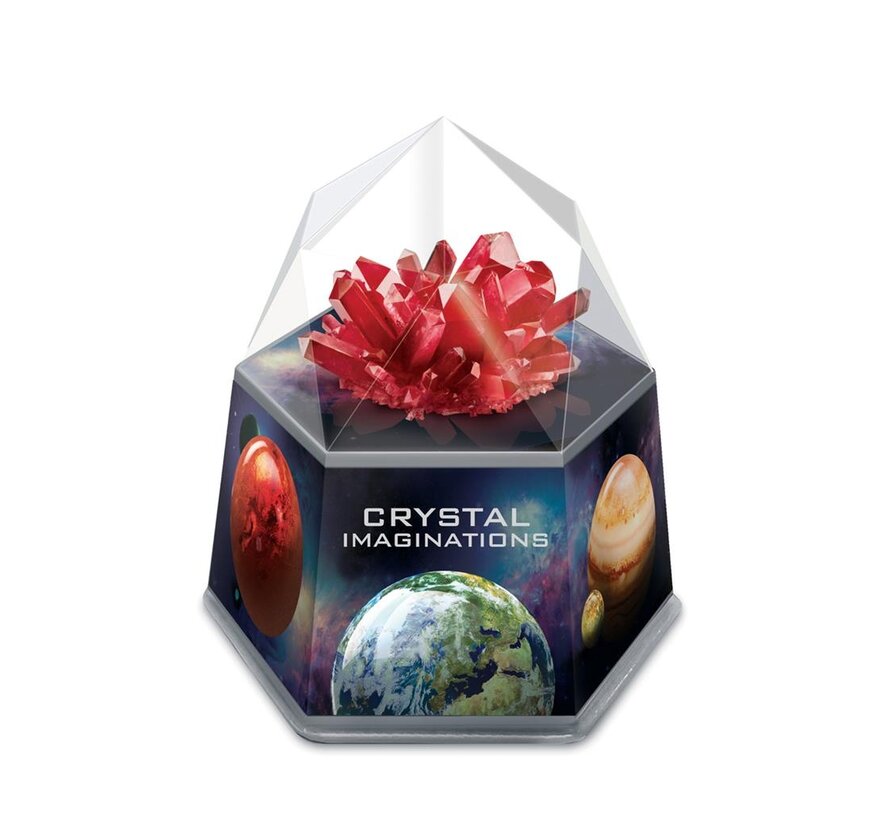 Groeikristal Ruimte Rood