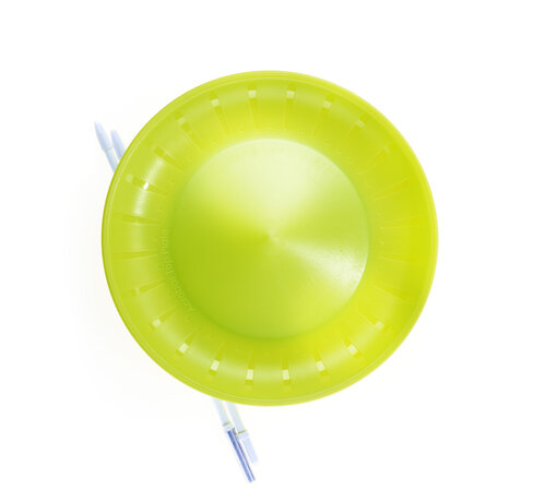 Eureka Acrobat - Set Top spinning plate - Green + double tip hand stick