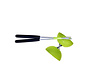 Acrobat - Set 105 Rubber diabolo - Green + aluminum hand sticks