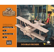Eureka 3D Wood Model Gepetto's Double-decker
