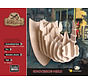 3D Wood Model Gepetto´s Rinoceros Head