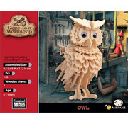 Eureka 3D Hout Model Gepetto´s Owl