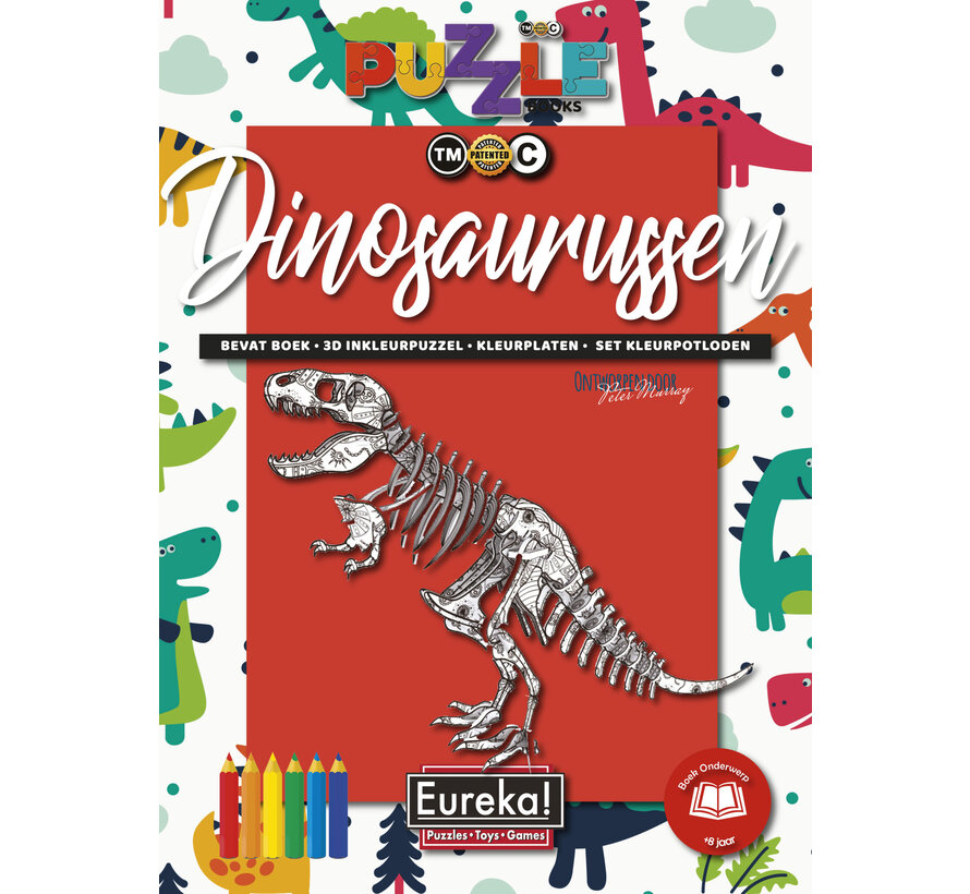 Puzzle Book 3D Dinosaures